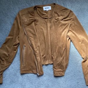 BB Dakota Brown Suede Jacket